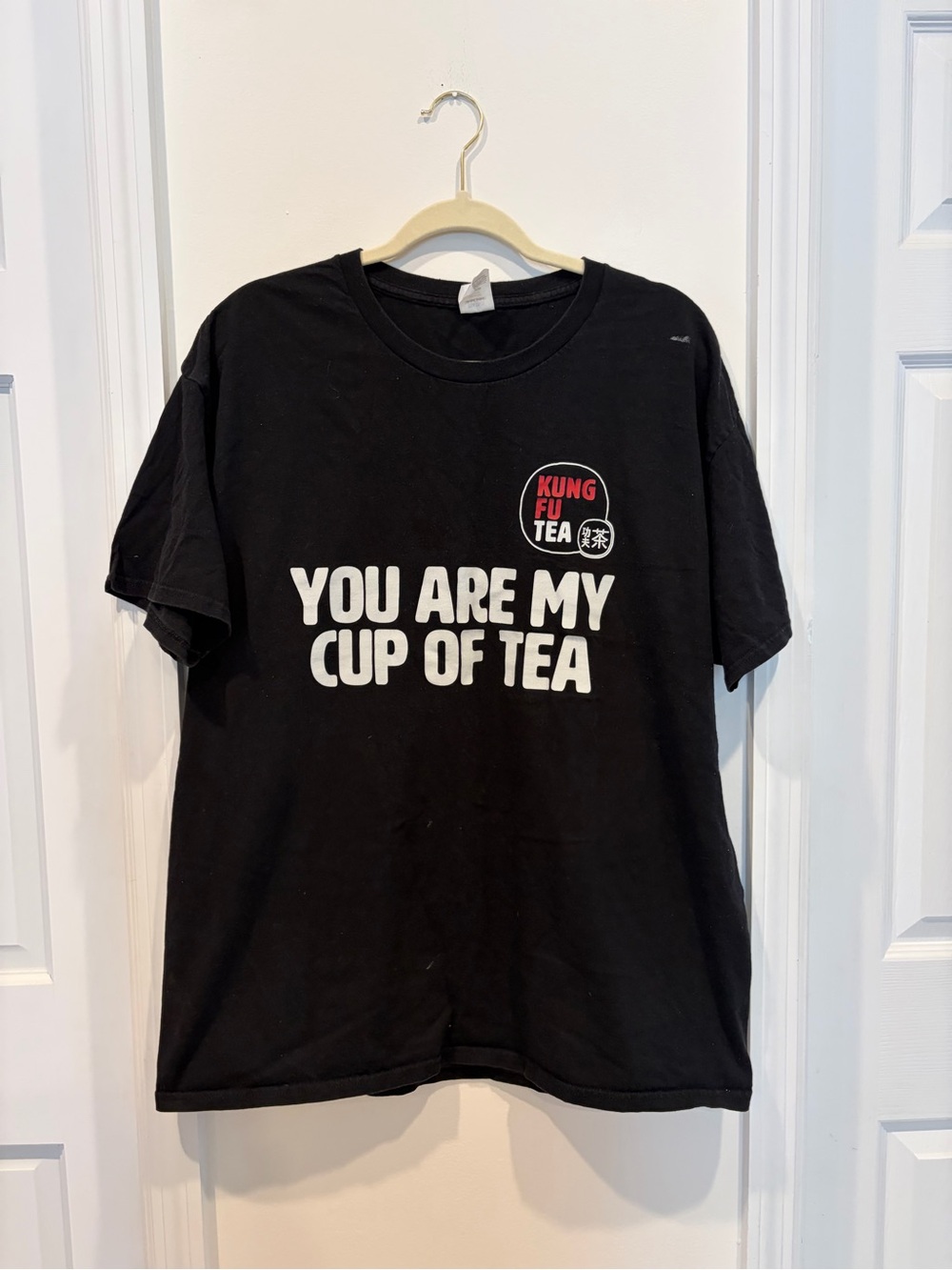 Kung Fu Tea Black Belt Black T‑Shirt